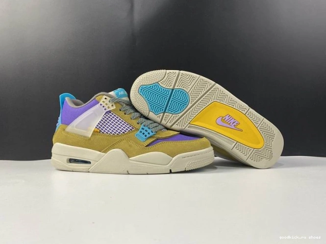 x SP 4 Air Jordan Desert Moss DJ5718-300 Union 0711